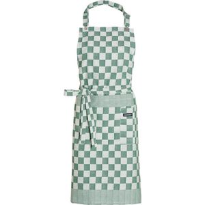 DDDDD - Barbeque - Keukenschort - Ruit - 100% Katoen - Zwart