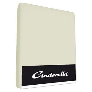 Cinderella Weekend - Topper hoeslaken met dubbel-split (tot 15 cm) - Katoen - 180x210 cm - Ivoor