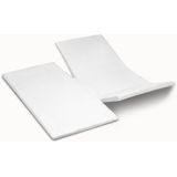 Cinderella Hoeslaken - 2 Persoons - Polyester - Matrasbeschermer - 180x200/210 cm - Tot 15 cm hoog - Wit