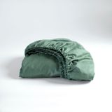Spannbettlaken Cinderella Weekend Green (Baumwolle)-90 x 220 cm