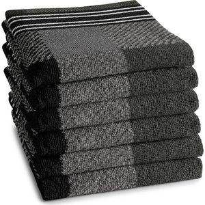 Keukendoek DDDDD Feller Grey (set van 6)