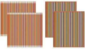 DDDDD - Over the rainbow - 2x Theedoeken & 2x Keukendoeken - Terra