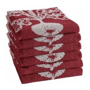 Keukendoek DDDDD Radish Red (set van 6)