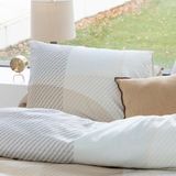 Dekbedovertrek - Wit - Katoen - 240x220 cm