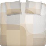 Dekbedovertrek - Wit - Katoen - 240x220 cm