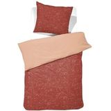 Damai - Swift - Dekbedovertrekset - Rood - Bio Katoen - 140x200/220 cm met 1 Kussensloop 60x70
