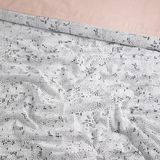 Damai - Swift - Dekbedovertrekset - Cream - 100% Biologisch Katoen - Inclusief 1 Kussensloop