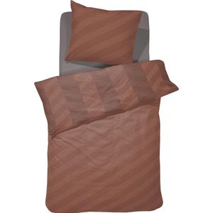 Damai Atomy - Dekbedovertrek - Bio Satijn - 140x200/220 cm - Rood