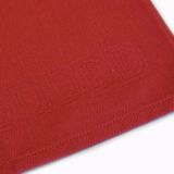 DDDDD - 6x Theedoek - Logo - 60x65 cm - Rood - Set van 6 stuks