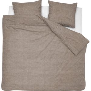 Cinderella Lyn Dekbedovertrek Katoen Zand + 2 kussenslopen