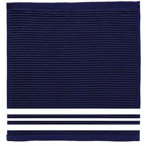 DDDDD - 4x Vaatdoek - Provence - 30x30 cm - Blauw - Set van 4 stuks
