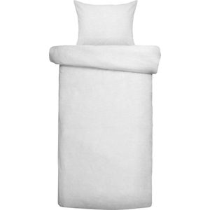 Damai - Dekbedovertrek - Ebba - Biologisch Katoen - 140x200/220 cm - Wit