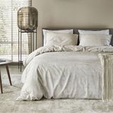 Dekbedovertrek - Wit - Katoen - 1 Persoon