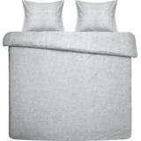 Damai - Ebba - Dekbedovertrek - Grijs - Biologisch Katoen - Inclusief 2 Kussenslopen
