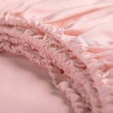 Spannbettuch Cinderella Weekend Rose Pink (Baumwolle)-200 x 210 cm