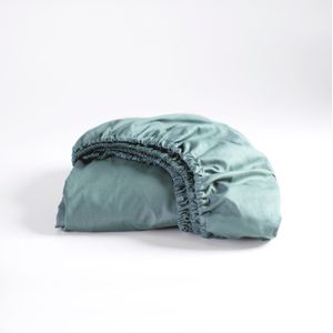 Spannbettuch Cinderella Weekend Mineral Green (Baumwolle)-100 x 200 cm