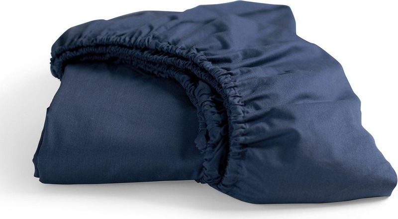 Spannbettuch Cinderella Weekend Navy (Baumwolle)-140 x 200 cm