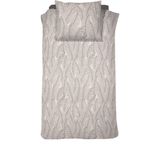 Damai Bellezza - Dekbedovertrek - Satijn - 140x200/220 cm - Cream + 1 kussensloop 60x70