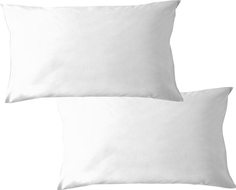 Cinderella - Premium Molton Kussenslopen - Wit - 100% Katoen - Set van 2