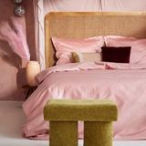 Cinderella Sundays Dekbedovertrek - 1 persoons - Satijn - 140x200/220 cm - licht roze