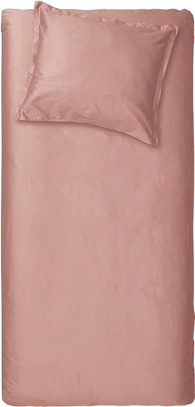 Cinderella Sundays Dekbedovertrek - 1 persoons - Satijn - 140x200/220 cm - licht roze