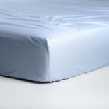 Spannbettuch Cinderella Sundays Blue (Satin)-90 x 220 cm