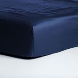 Spannbettuch Cinderella Sundays Navy (Satin)-180 x 220 cm