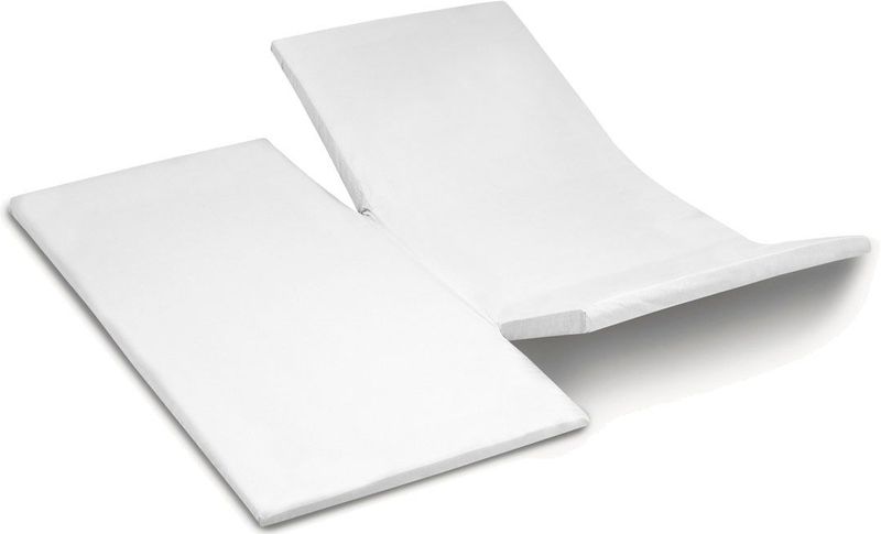 Cinderella - Sundays - Topper Hoeslaken met split - tot 15 cm matrashoogte - Satijn - 200x200 cm - Wit