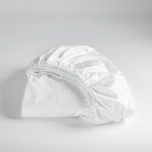 Cinderella - Sundays - Hoeslaken - 1 Persoons - tot 35 cm matrashoogte - 100% Katoen-Satijn - 90x210 cm - Wit