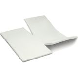Spannbettlaken mit geteiltem Topper Cinderella Sundays Ivory (Satin)-200 x 220 cm