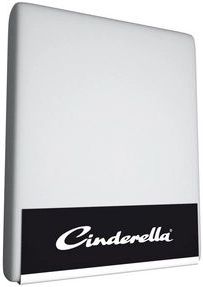 Cinderella - Hoeslaken - Lichtgrijs - Jersey - 180 x 200/210 cm