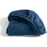 Cinderella - Hoeslaken (tot 25 cm) - Jersey - 180x200 cm/210 cm - Blauw