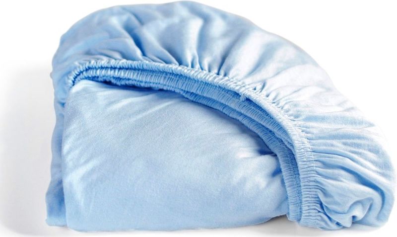 Cinderella - Hoeslaken (tot 25 cm) - Jersey - 200x210/220 - Soft Blue