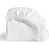 Cinderella Dubbel Jersey Hoeslaken - Ook Geschikt voor Boxspring - 180x200/210 cm - tot 25 cm  - Wit