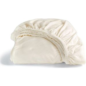 Cinderella - Hoeslaken (tot 25 cm) - Double Jersey - 160x200/210/220 - Ivoor