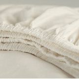 Cinderella - Topper Hoeslaken (tot 15 cm) - Double Jersey - 160x200/210 cm - Ivoor