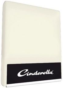 Cinderella - Topper Hoeslaken (tot 15 cm) - Double Jersey - 160x200/210 cm - Ivoor