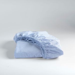 Hoeslaken Cinderella Soft Blue (Katoen)-120 x 200 cm