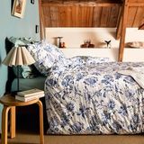 Cinderella - Glorie - Dekbedovertrek - Katoen - 240x200/220 cm + 2 kussenslopen 60x70 - Blauw