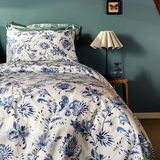 Cinderella - Glorie - Dekbedovertrek - Katoen - 240x200/220 cm + 2 kussenslopen 60x70 - Blauw