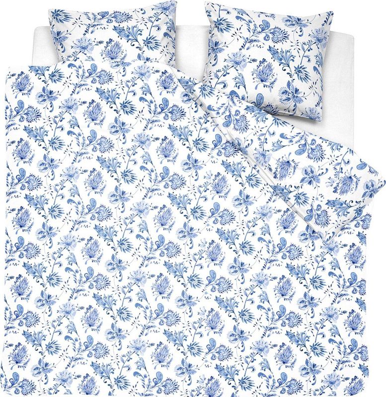 Cinderella - Glorie - Dekbedovertrek - Katoen - 240x200/220 cm + 2 kussenslopen 60x70 - Blauw