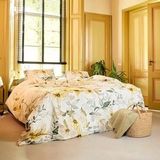 Cinderella - Wonder - Dekbedovertrek - Katoen - 140x200/220 cm + 1 kussensloop 60x70 - Geel