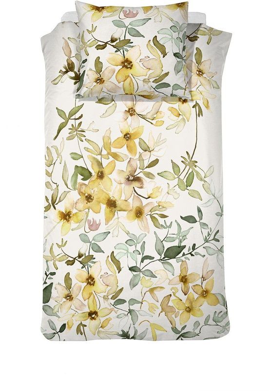 Cinderella - Wonder - Dekbedovertrek - Katoen - 140x200/220 cm + 1 kussensloop 60x70 - Geel