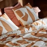 Cinderella - Barista - Dekbedovertrek - Katoen - 140x200/220 cm + 1 kussensloop 60x70 - Karamel