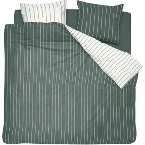 Cinderella dekbedovertrekset katoen 200 x 200/220 cm eenvoud groen