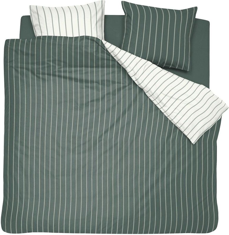 Dekbedovertrek - Grijs - Katoen - 140x200 cm