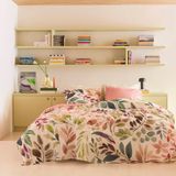 Cinderella - Dekbedovertrek - Katoen - Bloemenprint - Lits-Jumeaux