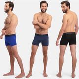 Boxershort Bamboo Basics Men Rico Black Blue Navy 