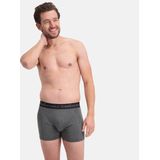 Rico - Combi 012 - Boxershorts - Rood Grijs Blauw - 3-pak
