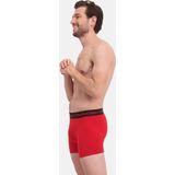 Rico - Combi 012 - Boxershorts - Rood Grijs Blauw - 3-pak